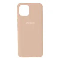 Чехол накладка HC Samsung A035 (A03) Розовый Песок