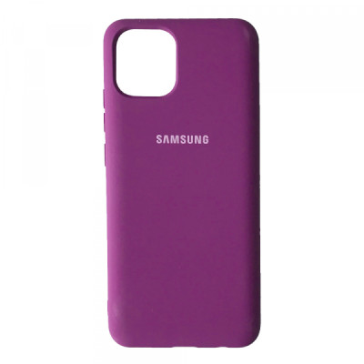 Чехол накладка HC Samsung A035 (A03) Виноград