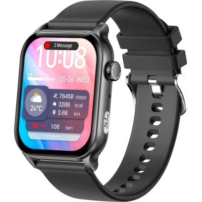 Смарт годинник Gelius Amazwatch Light GP-SW015 Black, Чорний
