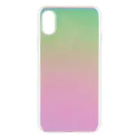 Чехол накладка Clear Gradient iPhone X/Xs Прозрачная