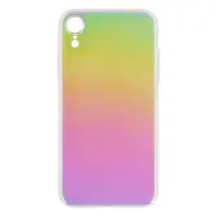 Чехол накладка Clear Gradient iPhone Xr Прозрачная