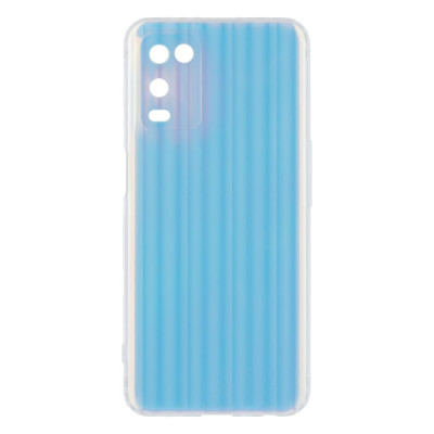Чехол накладка Ice Abstractions OPPO A16 2021 Полоски