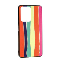 Чехол накладка Rainbow Xiaomi 11T/ 11T Pro Оранжевая