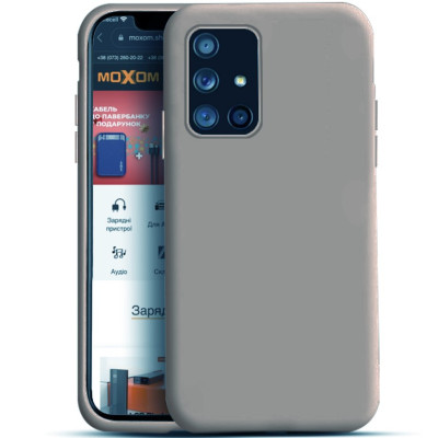 Чехол накладка SOFT Samsung A035 (A03) Серая
