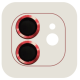 Захисне скло на камеру Metal iPhone 11/12/12 mini Червоне