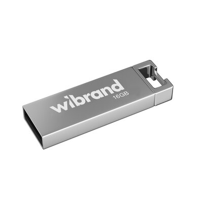 Флеш пам'ять USB 16Gb Wibrand Chameleon USB 2.0 Срібна