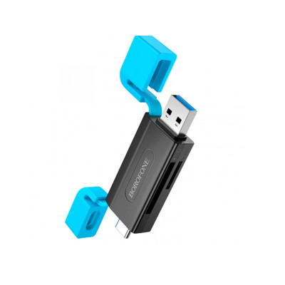 Картрідер Borofone DH9 USB/Type-C 3.0