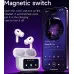 Беспроводные наушники Hoco EW72 Soar с экраном Белые Беспроводные наушники Hoco EW72 Soar с экраном Белые