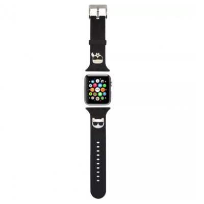 Ремінець Apple Watch 38мм Karl Lagerfeld Чорний