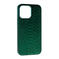 Чехол накладка Santa Barbara Snake iPhone 14 Pro Max Зеленая