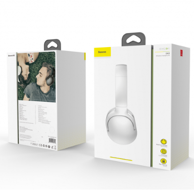 Безпровідні навушники Baseus Encok D02 Pro (NGD02-C) White, Білі