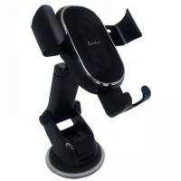 Автотримач Earldom ET-WC13 з БЗП 15W Black, Чорний Автотримач Earldom ET-WC13 з БЗП 15W Black, Чорний