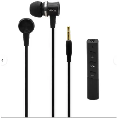 Безпровідні навушники Yison E8 Black, Чорні