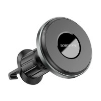 Автотримач Borofone BH202 з БЗП 15W Black Чорний