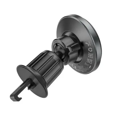 Автотримач Borofone BH202 з БЗП 15W Black, Чорний Автотримач Borofone BH202 з БЗП 15W Black, Чорний