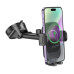 Автодержатель Borofone BH203 с БЗП 15W Black, Черный
