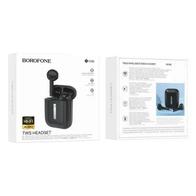 Беспроводные наушники Borofone BW38 Joy true Black, чёрный Беспроводные наушники Borofone BW38 Joy true Black, чёрный