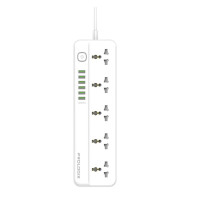 Сетевой Удлинитель 2м,5 розеток,6 USB 2.5 кВт Prologix PR-SC5614W