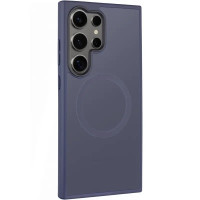 Чохол Накладка Ummi Colorfull MagSafe Samsung S938 S25 Ultra Синя