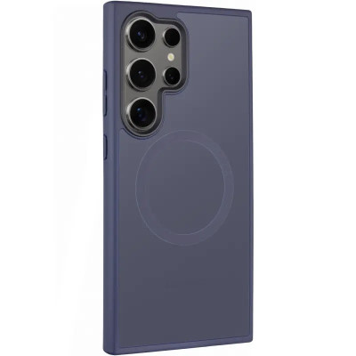 Чохол Накладка Ummi Colorfull MagSafe Samsung S938 S25 Ultra Синя