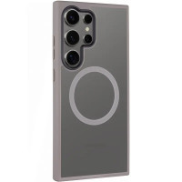 Чохол Накладка Ummi Colorfull MagSafe Samsung S938 S25 Ultra Сіра