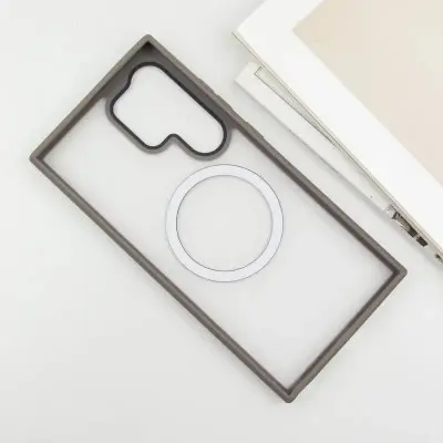 Чехол Накладка Ummi Colorfull MagSafe Samsung S938 S25 Ultra Серая