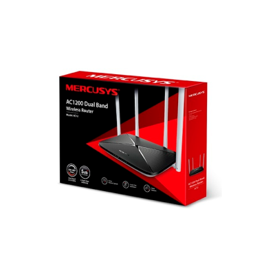 Бездротовий маршрутизатор (роутер) Wi-Fi Mercusys AC12
