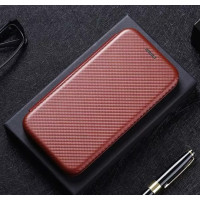 Книжка Anomaly Carbon  Xiaomi Redmi Note 9s/Note 9 Pro Коричнева Книжка Anomaly Carbon  Xiaomi Redmi Note 9s/Note 9 Pro Коричнева