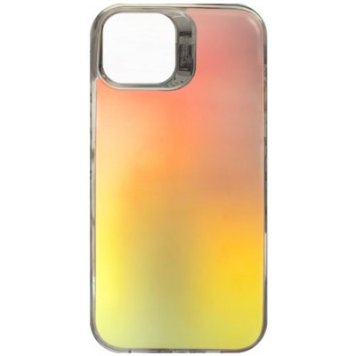 Чехол накладка Gear4 Hologram iPhone 12 Желтая