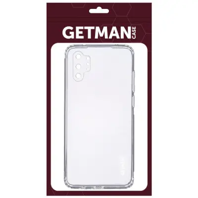 Чехол накладка Getman Samsung N975 (Note 10+) Прозрачная