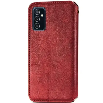 Чехол-книжка Getman Cubic Samsung A047 (A04s) Красная Чехол-книжка Getman Cubic Samsung A047 (A04s) Красная