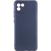 Чехол накладка Lakshmi Full Samsung A042 (A04e) Синяя/ Midnight Blue
