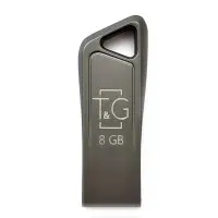 Флеш память USB 8Gb T&G 114 USB 2.0 Серебристая