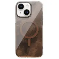 Чохол Накладка Shiny Mountain MagSafe iPhone 13/ iPhone 14 (Chocolate)
