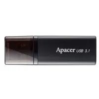 Флеш память USB 64Gb Apacer AH25B USB 3.1  Black, Черный