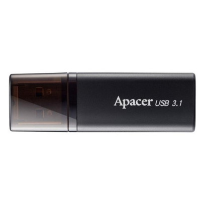 Флеш пам\'ять USB 64Gb Apacer AH25B USB 3.1 Black, Чорний