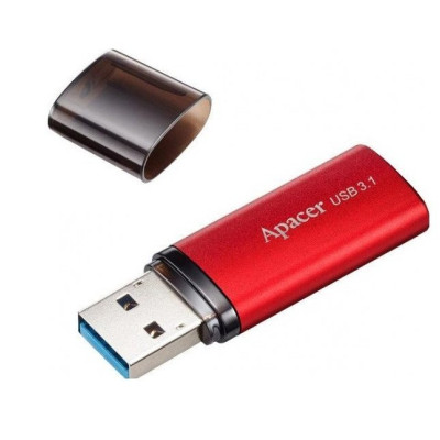 Флеш память USB 64Gb Apacer AH25B USB 3.1 Красный
