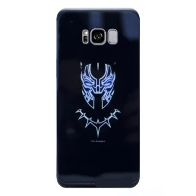 Чехол накладка Luminous Samsung G955 (S8+) Черная Пантера