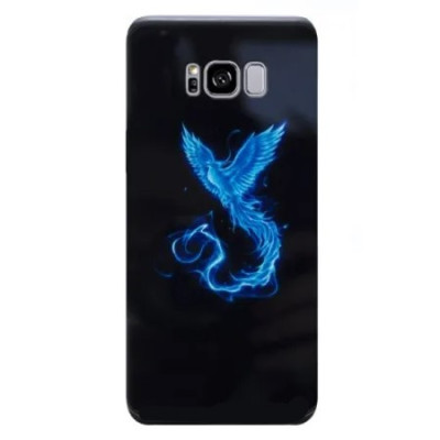 Чехол накладка Luminous Samsung G955 (S8+) Феникс