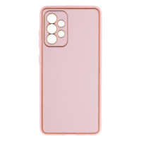 Чохол накладка X-Shield Samsung A525 (A52) Рожева