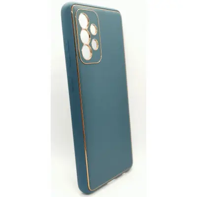 Чехол накладка X-Shield Samsung A525 (A52) Темно-синяя