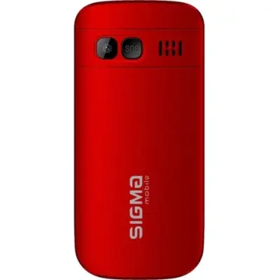Мобільний телефон Sigma Comfort 50 EASY TYPE-C Red, Червоний