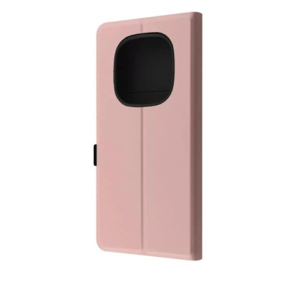 Чехол-книжка Wave Flap Xiaomi Redmi Note 14 Pro 5G Розовый Песок