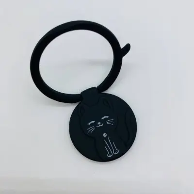 Тримач PopSocket Кільце Cat Чорний Тримач PopSocket Кільце Cat Чорний