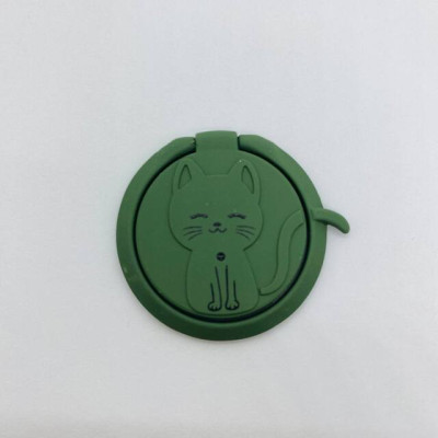 Тримач PopSocket Кільце Cat Зелений (Forest Green)