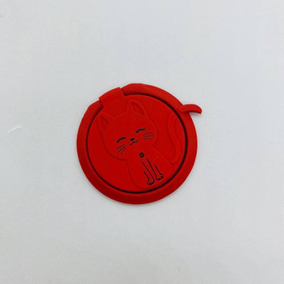 Тримач PopSocket Кільце Cat Червоний