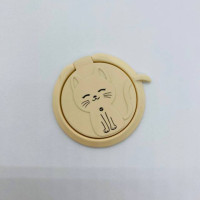 Тримач PopSocket Кільце Cat Бежевий