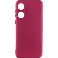 Чехол накладка Lakshmi Full OPPO A78 Бордовая/Marsala
