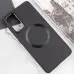 Чехол накладка Bonbon Metal MagSafe Samsung A556 (A55 5G) Черная