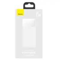 УМБ Baseus Bipow 15W 10000mAh Білий